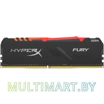 Оперативная память HyperX Fury RGB 8GB DDR4 PC4-19200 (HX424C15FB3A/8) картинка 3